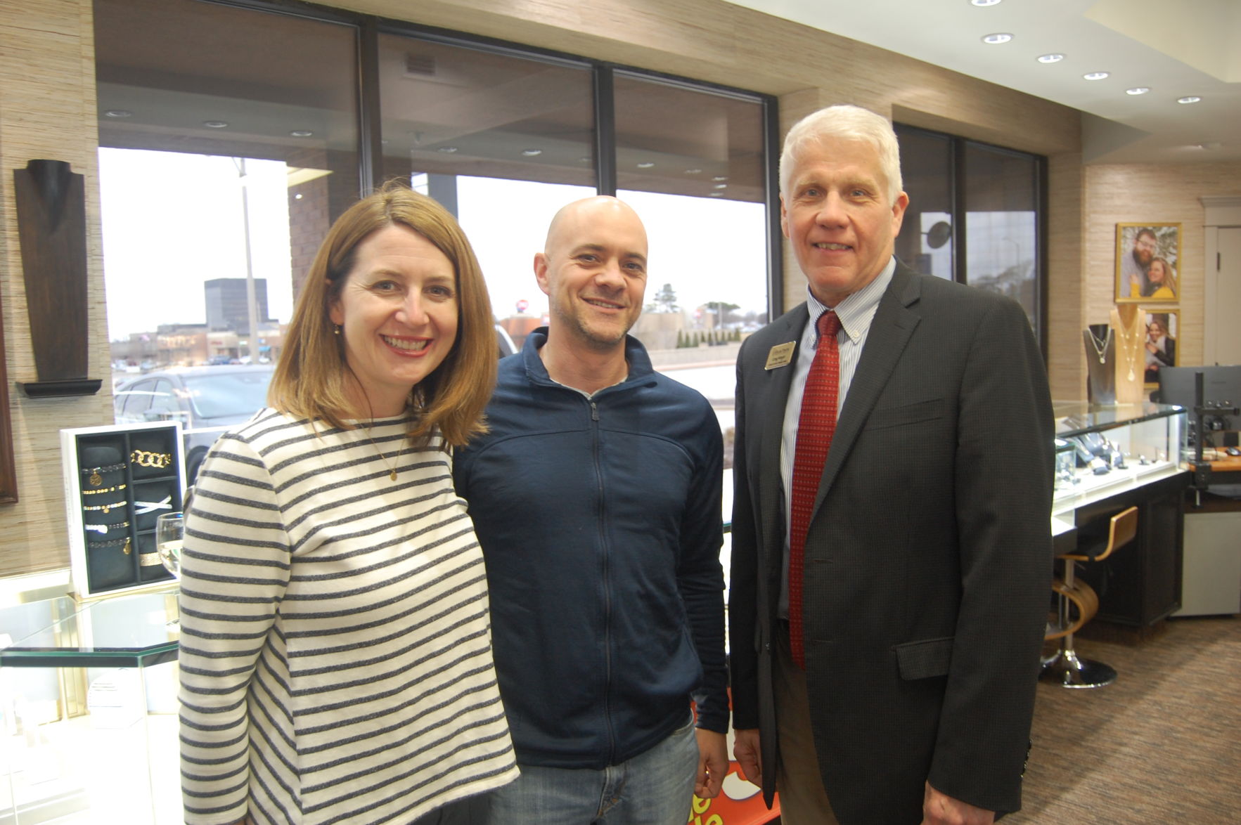 Heather and Nate Damery, Greg Meyer